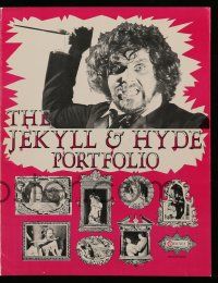 8h577 JEKYLL & HYDE PORTFOLIO pressbook '71 Sebastian Brook, Mady Maguire, Donn Greer, Daniels!