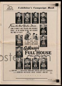 8h681 O HENRY'S FULL HOUSE pressbook '52 Fred Allen, Anne Baxter, Jeanne Crain & Marilyn Monroe!