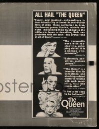 8h727 QUEEN pressbook '68 cross dressing Jack Doroshow transforming from man to woman!