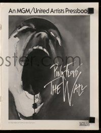 8h855 WALL pressbook '82 Pink Floyd, Roger Waters, classic rock & roll art by Gerald Scarfe!