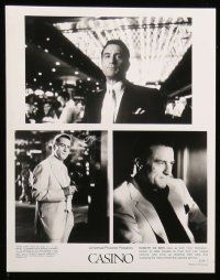 8h239 CASINO presskit w/ 9 stills '95 Martin Scorsese, Robert De Niro & Sharon Stone, Joe Pesci