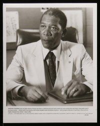 8h148 LEAN ON ME presskit w/ 11 stills '89 principal Morgan Freeman, true story about a real hero!
