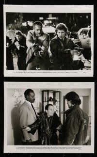8h150 LETHAL WEAPON 2 presskit w/ 11 stills '89 great images of cops Mel Gibson & Danny Glover!