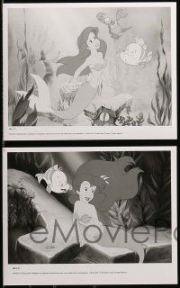 8h151 LITTLE MERMAID presskit w/ 11 stills '89 great images of Ariel & cast, Disney cartoon!