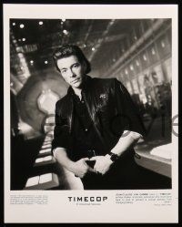 8h226 TIMECOP presskit w/ 10 stills '94 Jean-Claude Van Damme still has time to save his dead wife