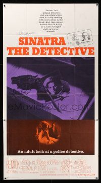 8j307 DETECTIVE 3sh '68 Frank Sinatra as gritty New York City cop, an adult look at police!