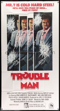 8j484 TROUBLE MAN int'l 3sh '72 tough Robert Hooks will give you peace of mind, piece by piece!