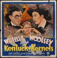 8j219 KENTUCKY KERNELS 6sh '34 great art of Bert Wheeler & Robert Woolsey with Spanky McFarland!