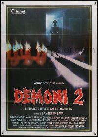 8j613 DEMONS 2 Italian 1p '87 written & produced by Dario Argento, directed by Lamberto Bava!