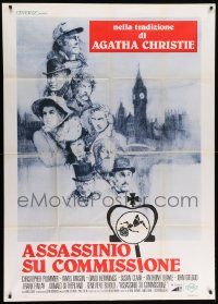 8j807 MURDER BY DECREE Italian 1p '79 Christopher Plummer as Sherlock Holmes, James Mason as Watson