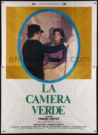 8j076 GREEN ROOM Italian 2p '79 Francois Truffaut's La Chambre Verte, c/u with Nathalie Baye!