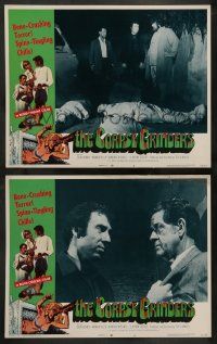 8k863 CORPSE GRINDERS 2 LCs '71 director Ted V. Mikels, Sean Kenney, gruesome horror comedy!