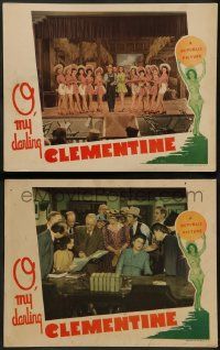 8k940 O MY DARLING CLEMENTINE 2 LCs '43 Roy Acuff & His Smoky Mountain Boys and Girls, Radio Rogues