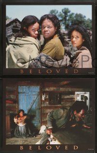 8k034 BELOVED 8 foil LCs '98 Oprah Winfrey, Danny Glover, Jonathan Demme directed!