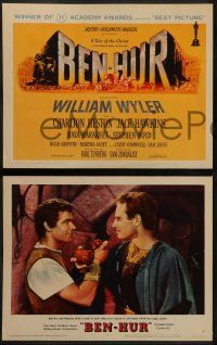 8k035 BEN-HUR 8 LCs '60 William Wyler classic religious epic, winner of 11 Academy Awards!