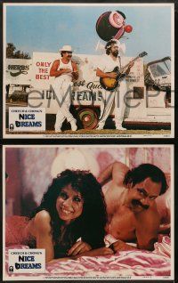 8k054 CHEECH & CHONG'S NICE DREAMS 8 LCs '81 two young men who make lots of money selling ice cream