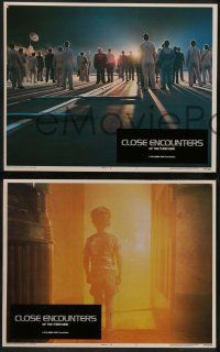 8k060 CLOSE ENCOUNTERS OF THE THIRD KIND 8 LCs '77 Steven Spielberg's sci-fi classic!