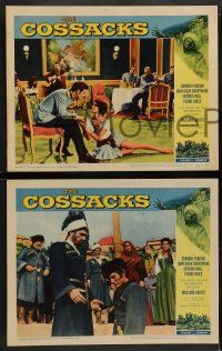 8k594 COSSACKS 5 LCs '60 I Cosacchi, John Drew Barrymore, Edmund Purdom!
