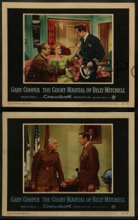 8k066 COURT-MARTIAL OF BILLY MITCHELL 8 LCs '56 Gary Cooper, directed by Otto Preminger!
