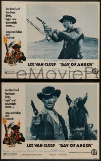 8k661 DAY OF ANGER 4 LCs '69 I giorni dell'ira, action images from spaghetti western!