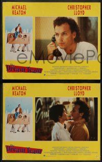 8k493 DREAM TEAM 7 LCs '89 Michael Keaton, Christopher Lloyd, Peter Boyle, Stephen Furst
