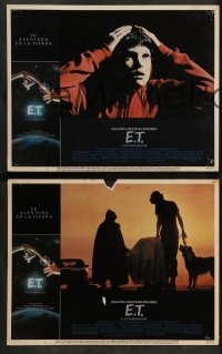 8k663 E.T. THE EXTRA TERRESTRIAL 4 Spanish/U.S. export LCs '82 Spielberg, c/u of Drew Barrymore