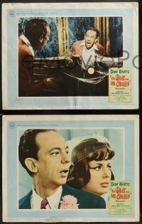 8k545 GHOST & MR. CHICKEN 6 LCs '66 wacky images of scared Don Knotts!