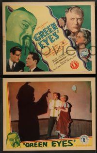 8k130 GREEN EYES 8 LCs '34 Charles Starrett, gorgeous Shirley Grey. Claude Gillingwater!