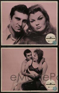 8k142 HONEYMOON KILLERS 8 LCs '69 classic anti-romantic images of Shirley Stoler & Tony Lo Bianco!