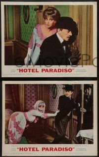 8k146 HOTEL PARADISO 8 LCs '66 Alec Guinness, Gina Lollobrigida, Robert Morley, English comedy!