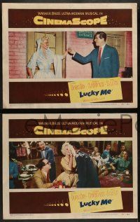 8k608 LUCKY ME 5 LCs '54 sexy Doris Day never had it so good, Robert Cummings, Phil Silvers