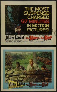 8k207 MAN IN THE NET 8 LCs '59 Alan Ladd in the most suspense-charged 97 minutes in motion pictures