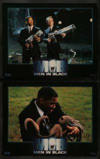 8k215 MEN IN BLACK 8 LCs '97 wacky sci-fi images of Will Smith & Tommy Lee Jones protecting Earth!