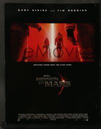 8k007 MISSION TO MARS 10 LCs '00 Brian De Palma, Gary Sinise, Tim Robbins, Don Cheadle!