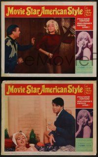 8k694 MOVIE STAR AMERICAN STYLE OR; LSD I HATE YOU 4 LCs '66 Robert Strauss, faux Marilyn Monroe!