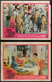 8k613 MY FAIR LADY 5 LCs '64 Audrey Hepburn, Rex Harrison, George Cukor classic!