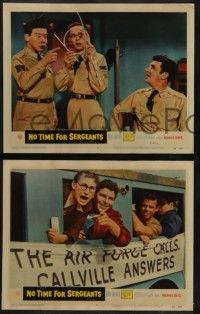 8k241 NO TIME FOR SERGEANTS 8 LCs '58 Andy Griffith, Myron McCormick & Nick Adams!