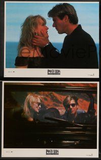 8k262 POSTCARDS FROM THE EDGE 8 LCs '90 Shirley MacLaine, Meryl Streep, Gene Hackman, Mike Nichols