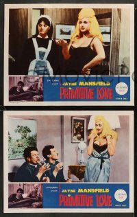 8k700 PRIMITIVE LOVE 4 LCs '64 great images of sexy Jayne Mansfield with Franco & Ciccio!