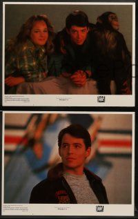 8k270 PROJECT X 8 LCs '87 great images of Matthew Broderick, Helen Hunt & Virgil the chimpanzee!