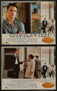 8k279 RAINMAKER 8 LCs '97 great images of Matt Damon & Danny DeVito, from John Grisham novel!