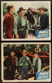 8k621 RANGE JUSTICE 5 LCs '49 Johnny Mack Brown & Max Terhune western!