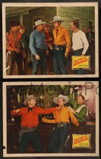 8k623 RED RIVER RENEGADES 5 LCs '46 cowboy Sunset Carson, Peggy Stewart, Bruce Langley!