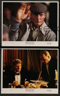 8k288 REMAINS OF THE DAY 8 LCs '93 Anthony Hopkins, James Fox, Chris Reeve, Ivory/Merchant/Jhabvala