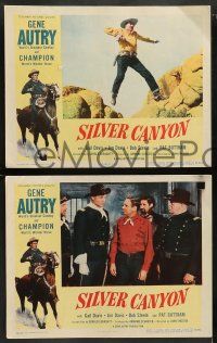 8k711 SILVER CANYON 4 LCs '51 World's Greatest Cowboy Gene Autry & Champion, World's Wonder Horse!