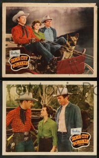 8k633 SILVER CITY BONANZA 5 LCs '51 cool western images of Rex Allen, Buddy Ebsen, Mary Ellen Kay!