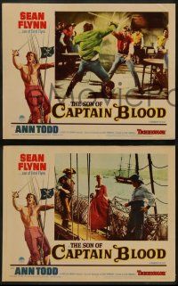 8k516 SON OF CAPTAIN BLOOD 7 LCs '63 pirate Sean Flynn, Ann Todd, Alessandra Panaro!
