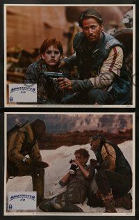 8k372 SPACEHUNTER ADVENTURES IN THE FORBIDDEN ZONE 8 LCs '83 Molly Ringwald, Peter Strauss, Hudson!