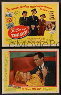 8k378 ST BENNY THE DIP 8 LCs '51 directed by Edgar Ulmer, Dick Haymes, Roland Young!
