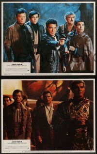 8k383 STAR TREK III 8 LCs '84 The Search for Spock, Leonard Nimoy & William Shatner, George Takei!